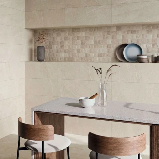 Veggflis <strong>Bellevue</strong>  Beige Matt 33x90 cm